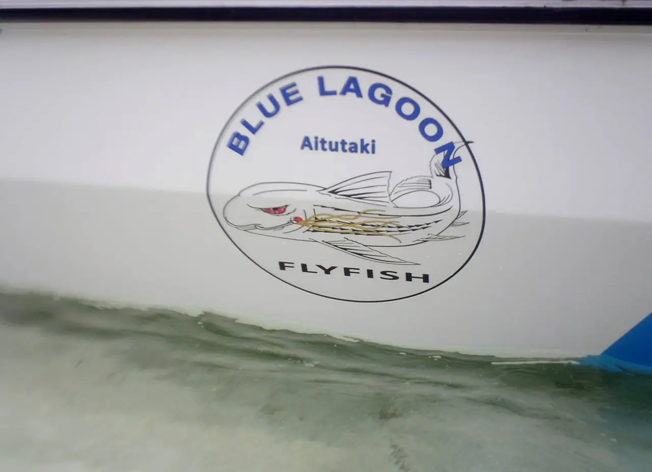 Aitutaki Blue Lagoon Flyfish photo 2